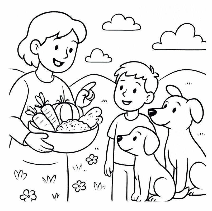 malbuch gesunde hunde einblick 3