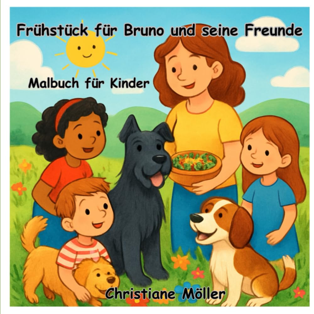 malbuch hund für kinder